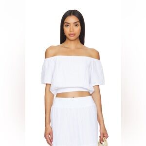 O’neill white off the shoulder top size small
